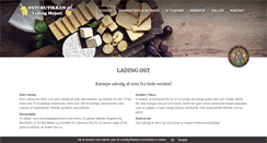 Desktop Screenshot of ladingost.dk